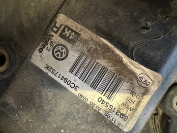 фото thumb №6, Vw passat b6 лампа права bi-xenon поворотний 3c0941752k