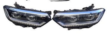 фото thumb №8, Vw passat b8 14-19r перед капот бампер pas крило повний led lc9x