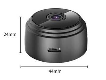 Мини-беспроводная WIFI-камера Full HD 1080P с обнаружением движения, поддержка SD-карт