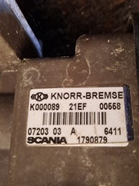 фото thumb №6, 1790879 k000089 клапан модулятор ebs scania r головний гальма причіпний