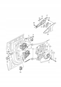 фото thumb №8, Ручка дверь правые перед audi a7 4g8 c7 4g8837020a