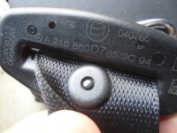 Mercedes w216 lift ремінь безпеки a2168600785 Недорого, фото thumb