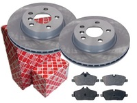 фото thumb №1, Гальмівні диски + гальмівні колодки febi перед bmw i3 electric