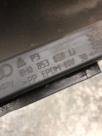 фото thumb №7, Молдинг поріг ліва audi a4 b6 cabrio 8h0853859 lz9w