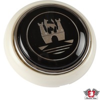 фото thumb №1, Vw transporter t1 кнопка сигнал белый