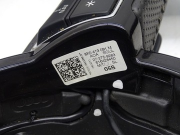 фото thumb №12, Руль стёганая кожа мультифункция лепестки audi a7 4g s-line 8x0419091m