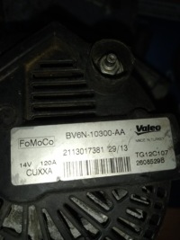 Ford focus mk3 1.6 eb генератор 120a bv6n-10300-aa Оригінал, фото thumb