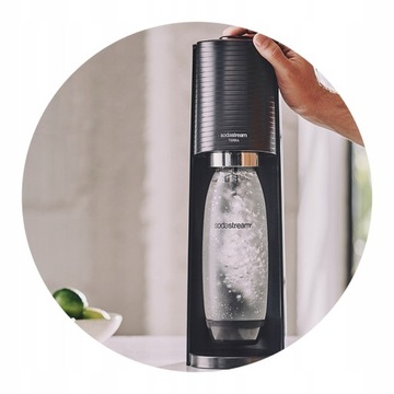 Карбонатор SODASTREAM TERRA Картридж Co2 ПРЕДОХРАНИТЕЛЬНЫЕ БУТЫЛКИ Напитки Болеро