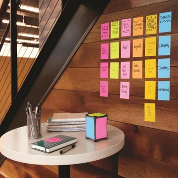 Post-It Adhesive Cards, 76x76 мм, 1x450 Cards, Pink Candy