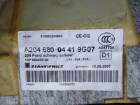 фото thumb №9, Mercedes c w204 sedan килимок салону чорний euro 07r