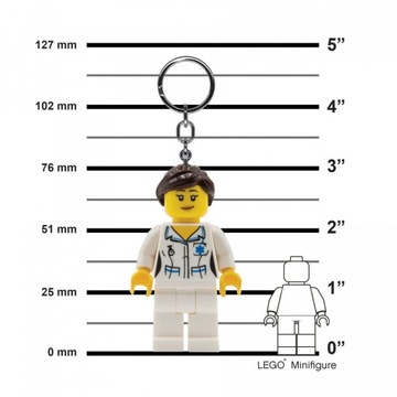 Брелок LEGO с фонариком LEGO Nurse