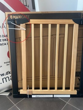 ЗАЩИТНЫЙ БАРЬЕР БЕЗОПАСНОСТИ для лестничных дверей 75-82см MAXIGATE