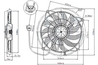 фото thumb №2, Вентилятор радиатор з корпус audi a4 a5 4.2 03