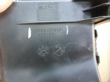 фото thumb №8, Toyota corolla e21 впуск воздуховод фиксатор воздуха 17753-0y010 оригинал