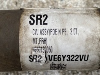 Hyundai i30 n 2,0 t приводной вал правая перед 49501-s0050 в Украине, фото thumb