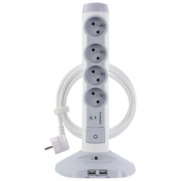 LEGRAND Przedłużacz pionowy wieża 2xUSB 1XMICROUSB
