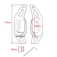фото thumb №12, Перемикачі пелюстки перемикання передача skoda octavia superb audi s3 s5 q3 q5 vw golf passat