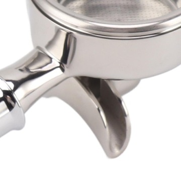 58mm kolba do kawy 2 wylewki z drobnymi oczkami