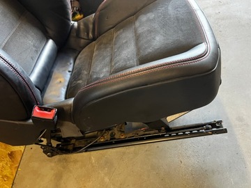 фото thumb №10, Сиденье левый перед подушка безопасности кожа алькантара porsche cayenne ii 7p5 gts