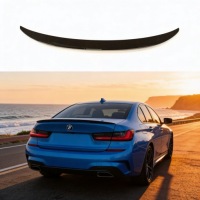 фото thumb №13, Спойлер спойлер для bmw g20 mp m performance спойлер крышки чёрный блеск