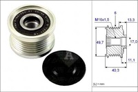 фото thumb №1, Генератор - сцепление односторонний schaeffler ina 535 0093 10