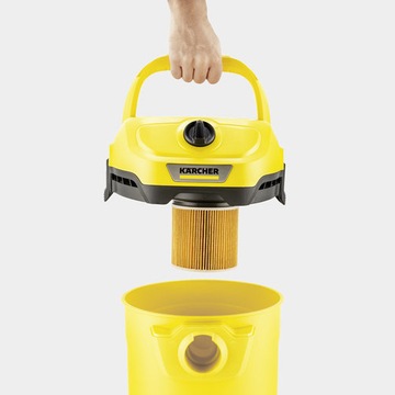 Karcher WD2 Plus V15/4/18/C пылесос для сухой и влажной уборки