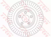 фото thumb №3, Диск тормозной. jaguar xk 06- задняя