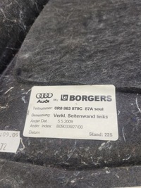 фото thumb №6, Обшивка багажника левый audi q5 8r 8r0863879c