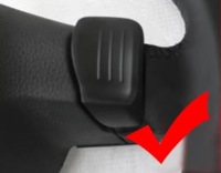 фото thumb №9, Лепестки изменения коробка передач do volkswagen golf 5 golf 6 red