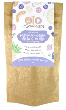 Фрукты OTOLANDIA сублимированные кусочками черника абрикос ананас малина 20 г