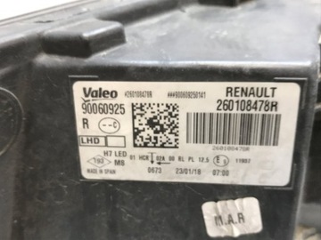 фото thumb №11, Renault megane iv лампа права правий перед передня led 90060925