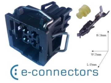 JPT 4-контактный разъем 2x2