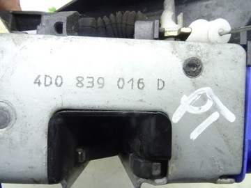 фото thumb №5, Audi a8 d2 94-02 замок двері правий лівий зад оригінал