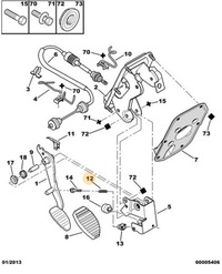 фото thumb №2, Пружина педаль сцепление. c/p ber/par 96-02