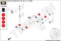 фото thumb №2, Втулка ресора заднього перед задня mercedes mb100