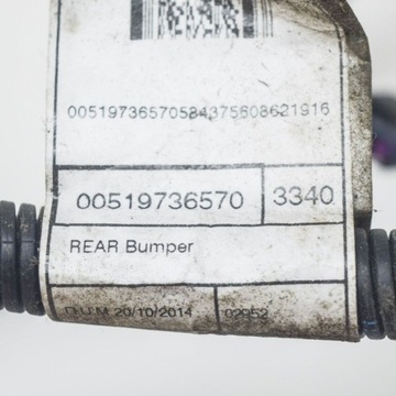 фото thumb №6, Fiat 500x 2016 джгут провід датчик паркування pdc