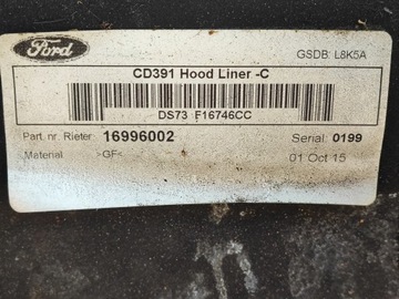 фото thumb №14, Ford mondeo mk5 2.0 tdci шумоізоляція капота + застібки