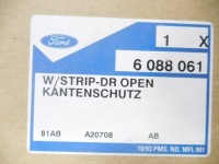 фото thumb №6, Ущільнювач konturowa правих передніх двері ford escort 80-90 oem номер 6088061
