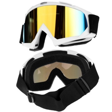 Gogle Narciarskie Okulary Na Narty Snowboard ZIMA Wiatroszczelne ANTYPARA
