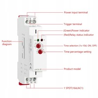 фото thumb №8, Grt8-b1 mini реле временной opóźnienia ac220v