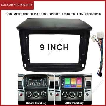 9-дюймовая автомагнитола для MITSUBISHI Pajero Sport L200 Triton 2008-2016 гг.