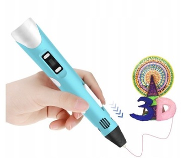 Mini Printer 3D Pen для детей + 210 м Шаблоны вставки Mat Set Set xxl