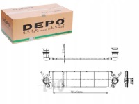 Радиатор воздуха наддувочный multivan 7h, 7e 03- 1.9 tdi, transpo Оригинал, фото thumb