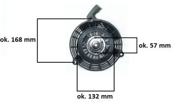 Съемник стартера Honda GCV 135/160