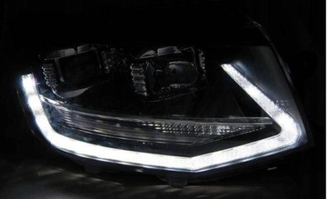 фото thumb №16, Лампы передние фары перед vw t6 led чёрный диодные дневные