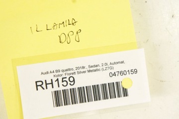 фото thumb №6, Rh159 audi a4 b9 ручка двері правий перед florent срібний металік lz7g
