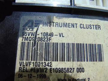 фото thumb №5, Спідометр  vw sharan mk1 2.8 бензин 7m0920823f