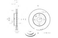 фото thumb №1, Brembo гальмівні диски гальмівні 2szt chevrolet epica 2.0