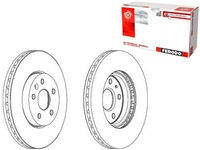 фото thumb №1, Ferodo гальмівні диски гальмівні 2szt. chevrolet camaro mal