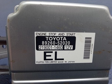 фото thumb №4, Toyota yaris ii модуль блок управления 89260-52020